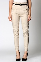 Buy the Boohoo high-waisted Zulu trousers