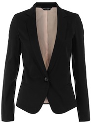 Buy the black cotton blazer