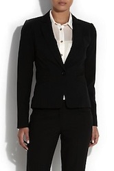 Buy the New Look black & pinstripe suit jacket