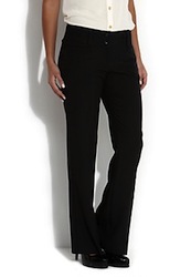 Buy the New Look black & pinstripe suit trousers