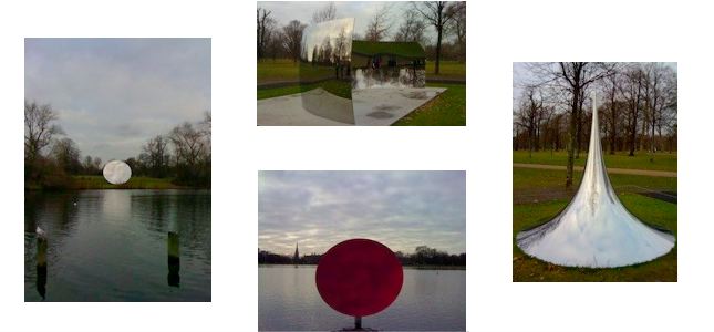 Anish Kapoor’s Turning the World Upside Down exhibition, Hyde Park