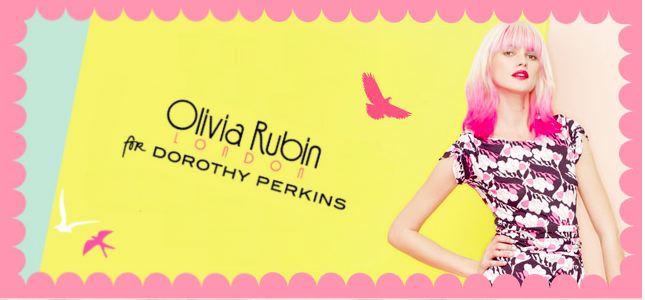 Olivia Ruben London for Dorothy Perkins Olivia Ruben London for Dorothy Perkins