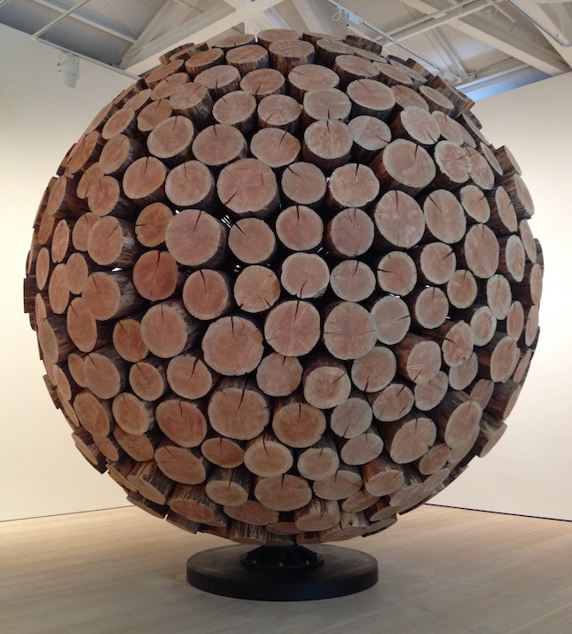 Lee Jaehyo's Wood at the Korean Eye 2012 exhibition