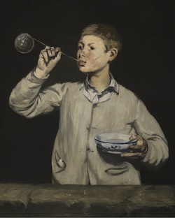Édouard Manet Boy Blowing Bubbles