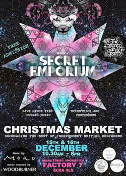 Secret Emporium Secret Christmas Market, Shoreditch