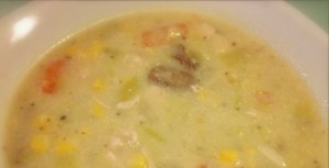 Creamy chicken and leek chowder recipe Creamy chicken and leek chowder recipe