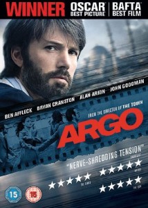 Argo DVD cover Argo DVD cover