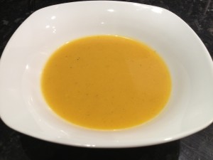 Spicy butternut squash soup recipe