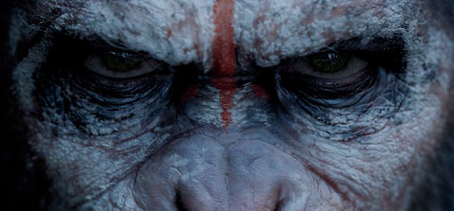Dawn of the Planet of the Apes' Caesar close-up