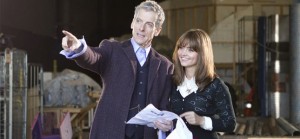 Peter Capaldi and Jenna Coleman Dr Who Series 8