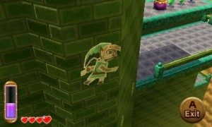 The Legend of Zelda A Link Between Worlds with Link in portrait mode