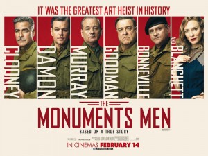 The Monuments Men review The Monuments Men movie poster