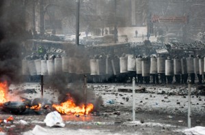 Ukraine crisis protesters