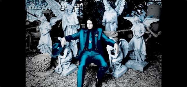 Jack White on the from cover of Lazaretto