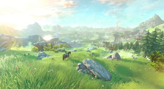 The Legend Of Zelda 2015 Wii U open world setting