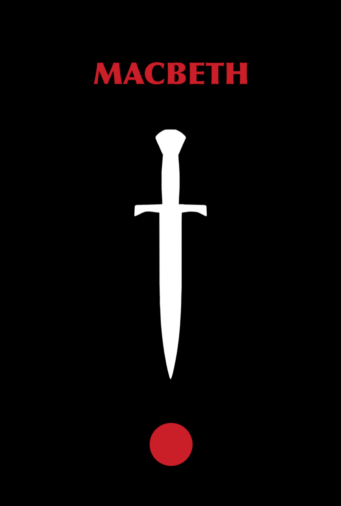 Macbeth 2015 minimalist poster 1
