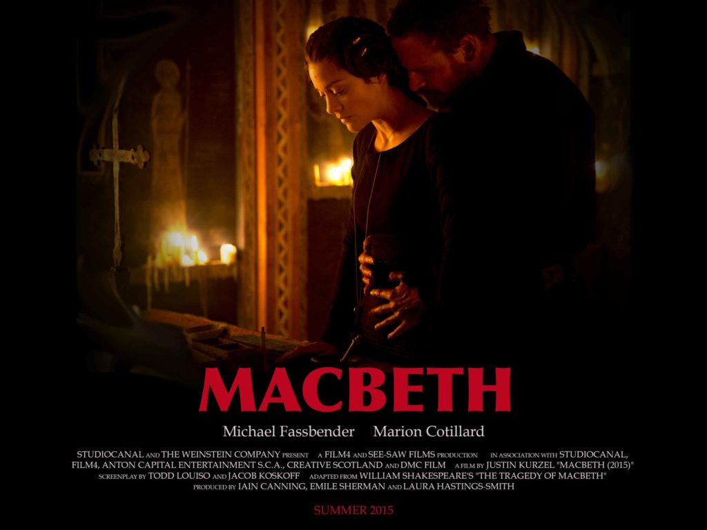 Macbeth (2015) movie poster IMAGE