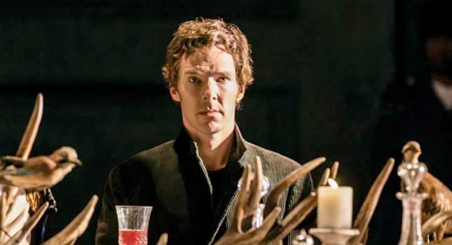 Benedict Cumberbatch in Hamlet for National Theatre Live