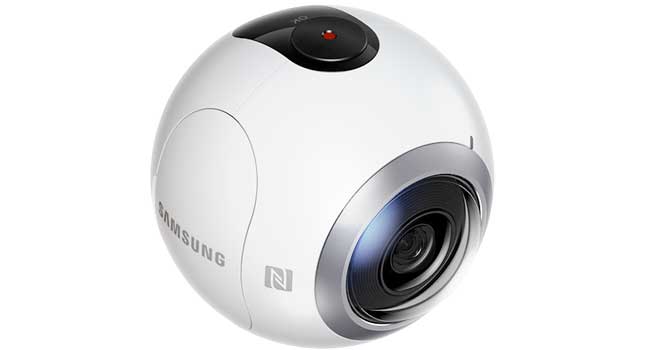 Samsung Gear 360 video camera