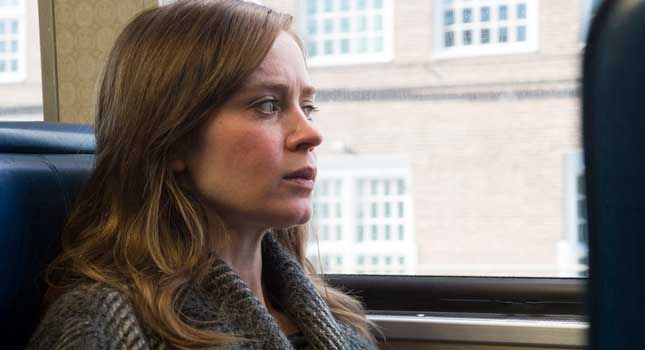 Emily Blunt in The Girl On The Train movie