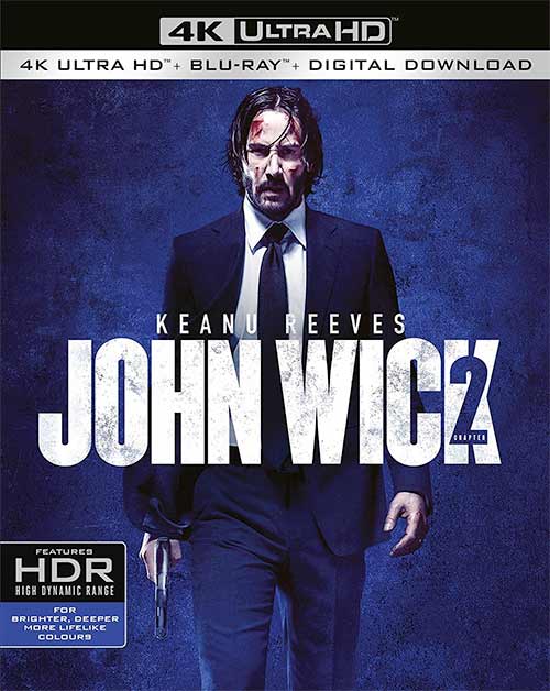 John Wick Chapter 2 4k Ultra HD Blu-ray