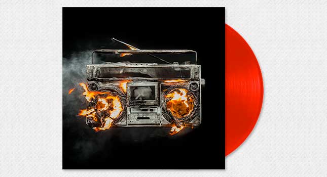 Green Day Revolution Radio album red vinyl