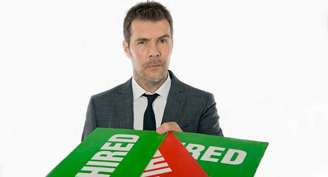 Rhod Gilbert takes on The Apprentice: You’re Fired