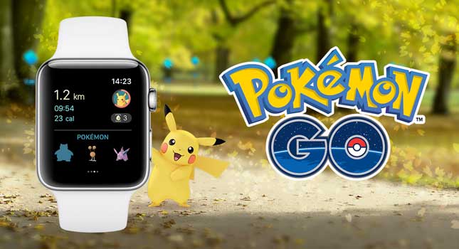 Pokemon Go Apple Watch launch