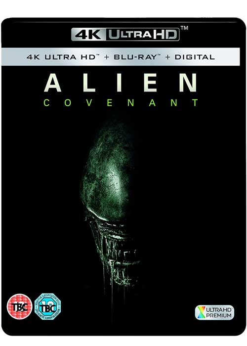 Alien Covenant 4K Ultra HD Blu-ray release UK