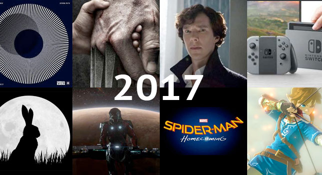 What to look forward to in 2017 – Music, TV, film, books and computer games