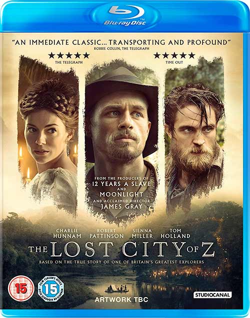 The Lost City Of Z UK Blu-ray