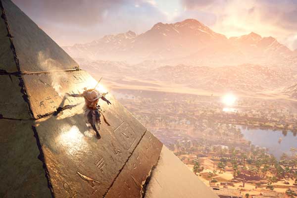 Assassin's Creed Origins pyramid
