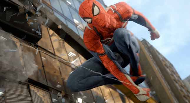 Spider-Man PS4 gameplay