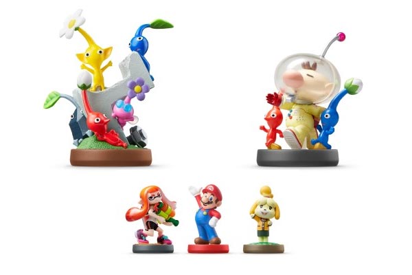 Hey Pikmin Amiibos