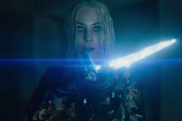 Noomi Rapace as Leilah in Bright on Netflix
