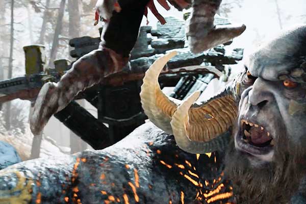 God Of War PS4 walkthrough part 1 – opening cinematic and Daudi Kaupmadr troll boss fight