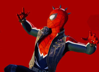 Spider-Man PS4 punk suit
