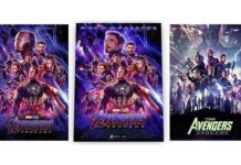 Avengers Endgame traditional movie posters