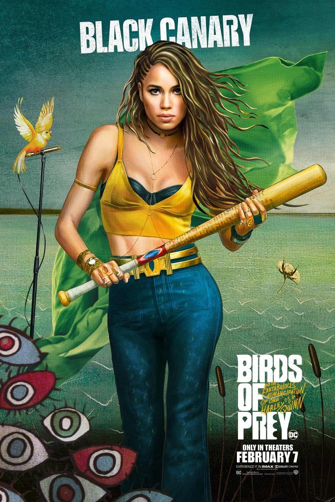 Birds Of Prey Black Canary poster
