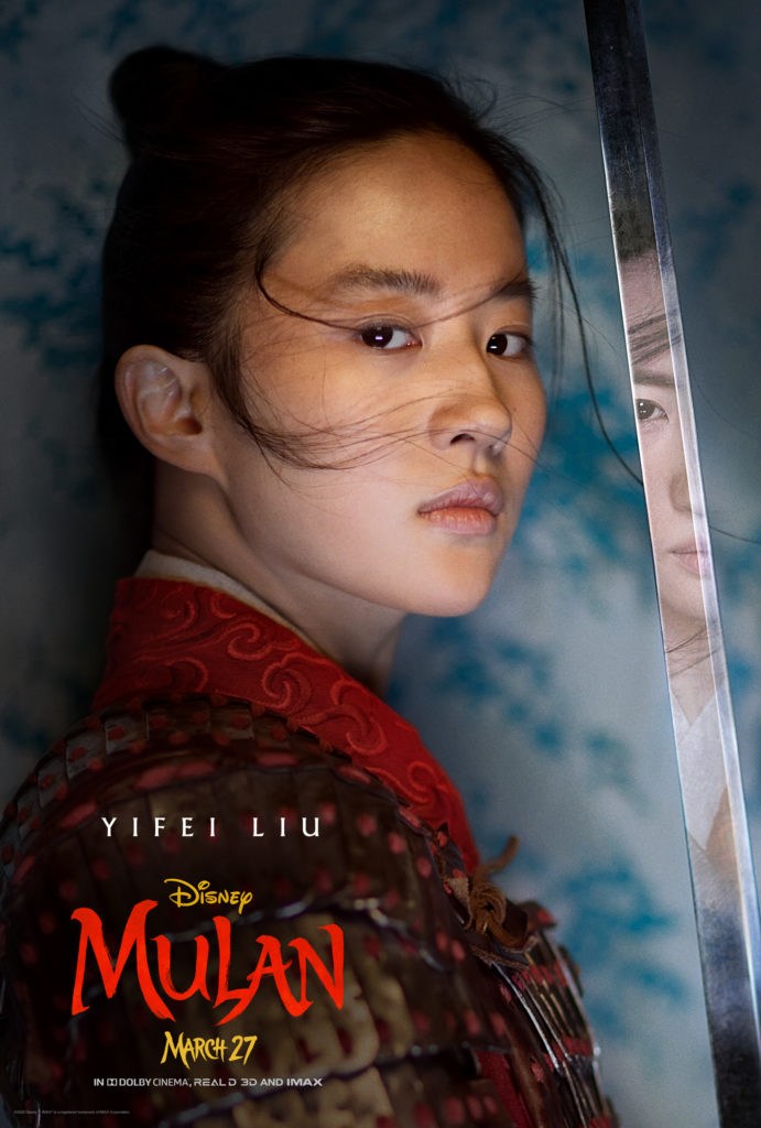Mulan movie posters - Yifei Liu