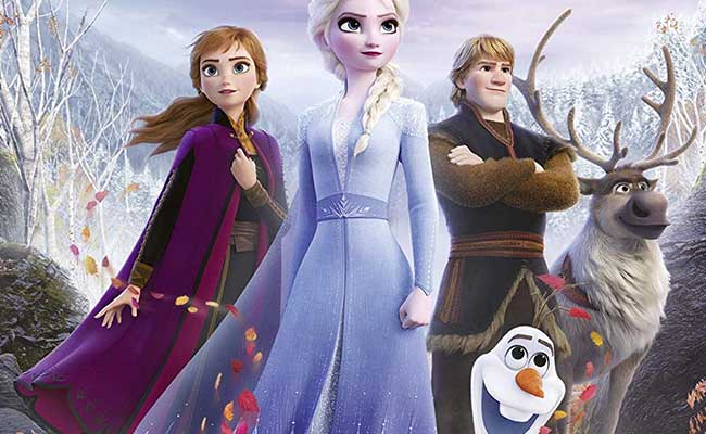 Frozen 2 DVD, Blu-ray, 3D and 4K special features and UK front covers