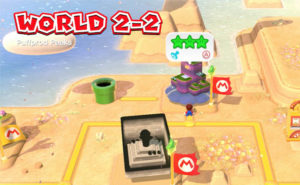 Super Mario 3D World + Bowser’s Fury World 2-2 Stamp and Stars