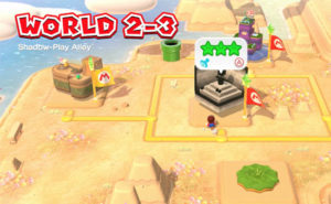Super Mario 3D World + Bowser’s Fury World 2-3 Stars and Stamp