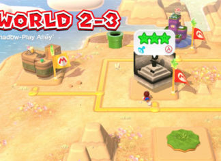 Super Mario 3D World + Bowser’s Fury World 2-3 Stars and Stamp