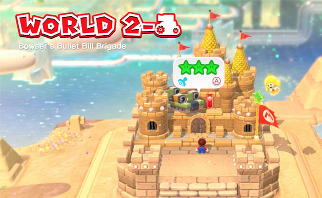 Super Mario 3D World 2 Castle Stars (Nintendo Switch)