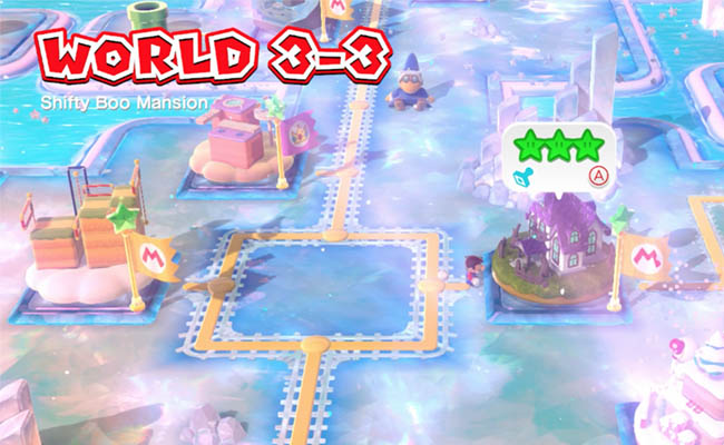 Super Mario 3D World + Bowser’s Fury World 3-3 Stars (Ghost House)