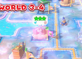 Super Mario 3D World + Bowser’s Fury World 3-4 Stars and Stamp