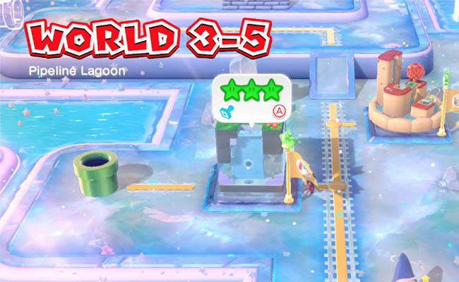 Super Mario 3D World 3-5 Stars