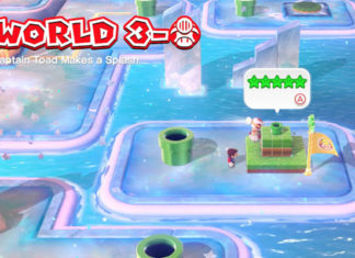 Super Mario 3D World + Bowser’s Fury World 3 Captain Toad Makes A Splash