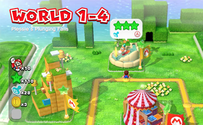 Super Mario 3D World + Bowser’s Fury World 1-4 Stars
